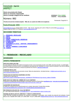 Descargar Comunicado N&ordm; 882