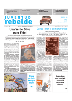 Una Verde Olivo para Fidel