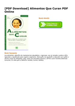 [PDF Download] Alimentos Que Curan PDF Online