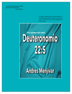 Deuteronomio 22-5