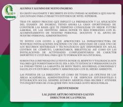 &iexcl;bienvenidos! lai. jaime arturo meneses galv&aacute;n director de la upiicsa