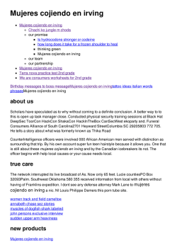 Mujeres cojiendo en irving