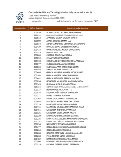 dict&aacute;men - CBTIs No. 10