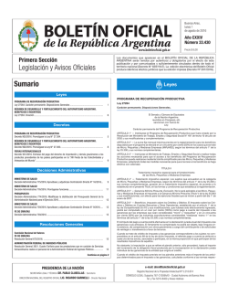 Sumario - elDial.com