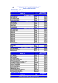 producto producto producto ep petroecuador gerencia de