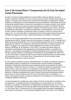 Con C De Coixet Etica Y Compromiso En El Cine De Isabel Coixet