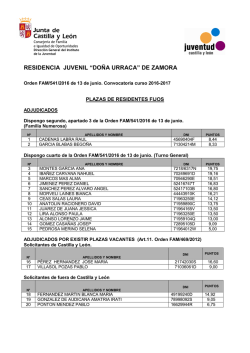 ZAMORA,0 - Juventud de Castilla y Le&oacute;n