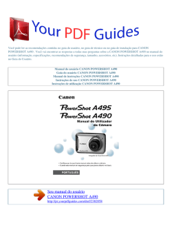 manual-do-usu&aacute;rio-CANON-POWERSHOT A490-P