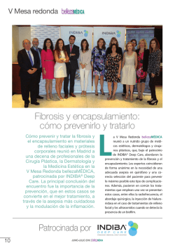 Fibrosis y encapsulamiento: c&oacute;mo prevenirlo y tratarlo