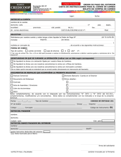 Formulario 20201/7 - Banco Credicoop Coop. Ltdo.