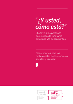 &ldquo;&iquest;Y usted, c&oacute;mo est&aacute;?&rdquo;