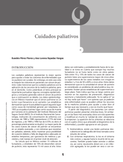 Cuidados paliativos