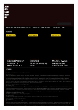 Abecedario en imprenta mayuscula y minuscula para imprimir