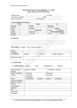 Flga. Macarena Krefft M.