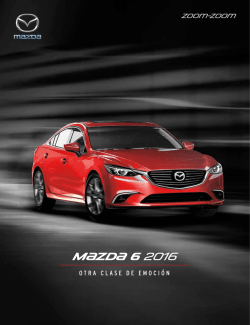 M{ZD{ 6 2016 - MAZDA Mexico
