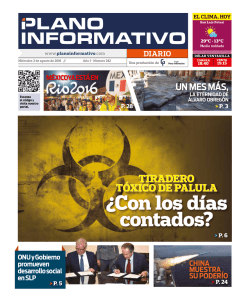 Locales - Plano Informativo