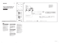 Radio DAB/FM/MW/LW y Reproductor de CD
