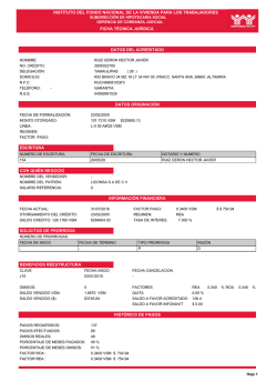 datos del acreditado i datos originaci&oacute;n i escritura ii con