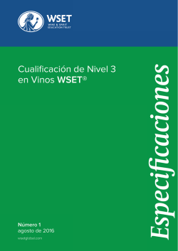 Especificaciones (Specification)
