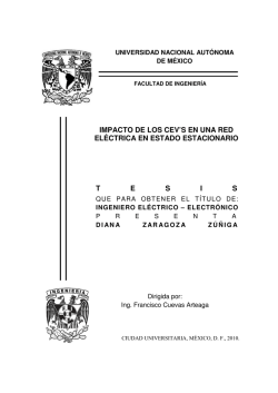 impacto de los cev`s en una red el&eacute;ctrica en estado
