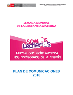 plan de comunicaciones