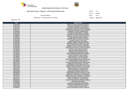 Ejecuci&oacute;n de Gastos - Reportes