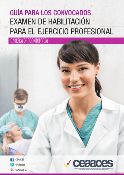 examen de habilitaci&oacute;n para el ejercicio profesional
