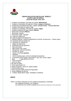 Cuarto A&ntilde;o de B&aacute;sica