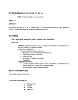 ENFERMEDADES VIRALES CONGENITAS