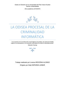 la odisea procesal de la criminalidad inform&aacute;tica