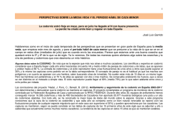 1 PERSPECTIVAS SOBRE LA MEDIA VEDA Y EL PERIODO H&Aacute;BIL