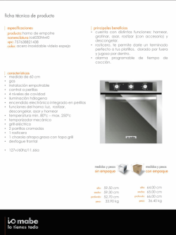 horno de empotre io6050hlwi0 757638821438 &bull; medida