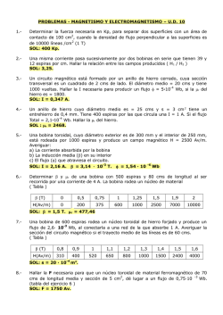 PROBLEMAS - MAGNETISMO Y ELECTROMAGNETISMO &ndash; UD 10
