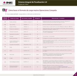 Operaciones Campa&ntilde;a