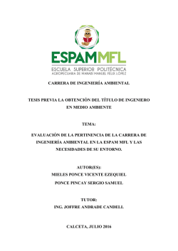 carrera de ingenier&iacute;a ambiental tesis previa la obtenci&oacute;n del t&iacute;tulo