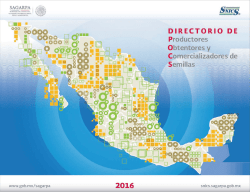 Directorio de Productores, Obtentores y - snics