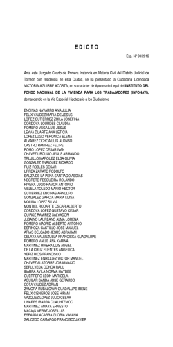 edicto - Poder Judicial del Estado de Coahuila