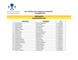 listado integrantes de la xxiv promoci&oacute;n