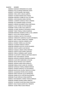 numero nombre 42890014 naranjo hernandez edi javier 42890016