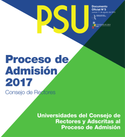 Consejo de Rectores Universidades del Consejo de Rectores y