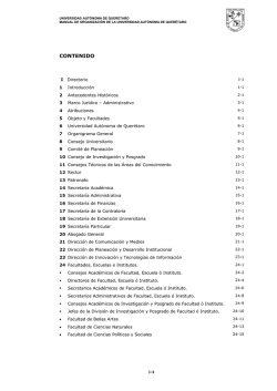 CONTENIDO - Transparencia - Universidad Aut&oacute;noma de Quer&eacute;taro