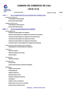 indice - C&aacute;mara de Comercio de Cali