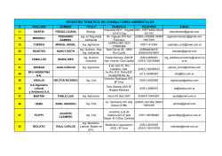 consultores ambientales