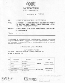 Circular 120 - CundiNet