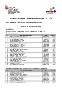 LE&Oacute;N,0 - Juventud de Castilla y Le&oacute;n