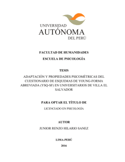 HILARIO SANEZ - Repositorio de la Universidad Aut&oacute;noma del