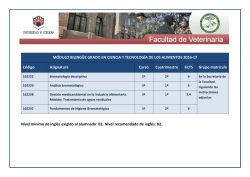 Nivel m&iacute;nimo de ingl&eacute;s exigido al alumnado: B1. Nivel