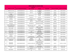 directorio de cidam 2016