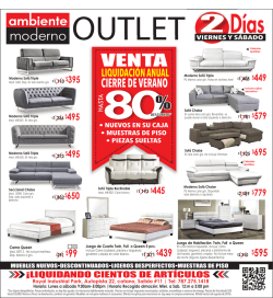 cierre de verano - Ambiente Moderno