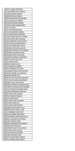 grupo a turno vespertino 1 aguas resendiz laura michelle